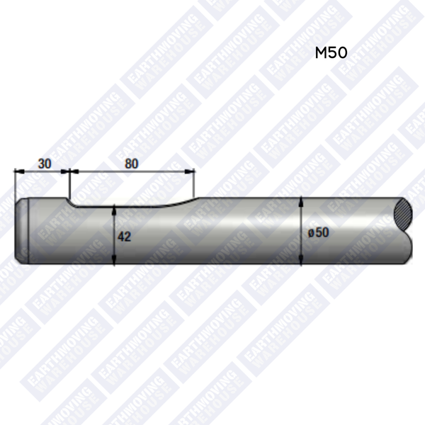 Chisel to Suit MONTABERT M50 Rock Breaker