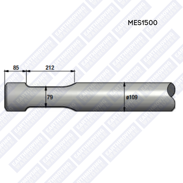Chisel to Suit INDECO MES 1500 Rock Breaker