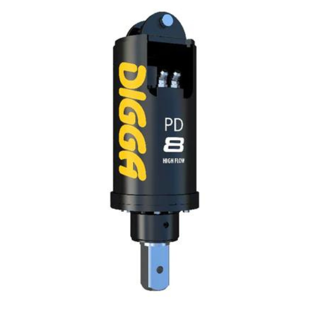Pd8 Digga PD8 and PDH8 High Flow Auger Drive for Skid Steer Loaders
