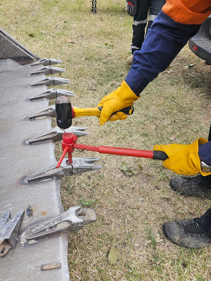 Bucket Pin Removal Tool Flex Handle Small Earthmoving Warehouse