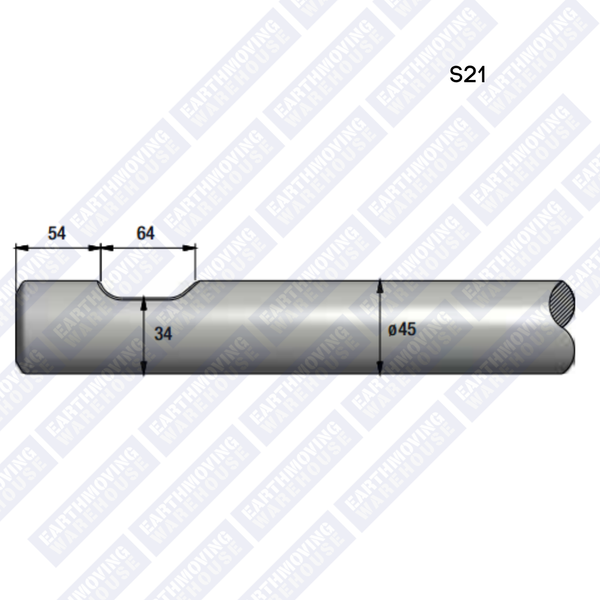 Chisel to Suit RAMMER S21 Rock Breaker