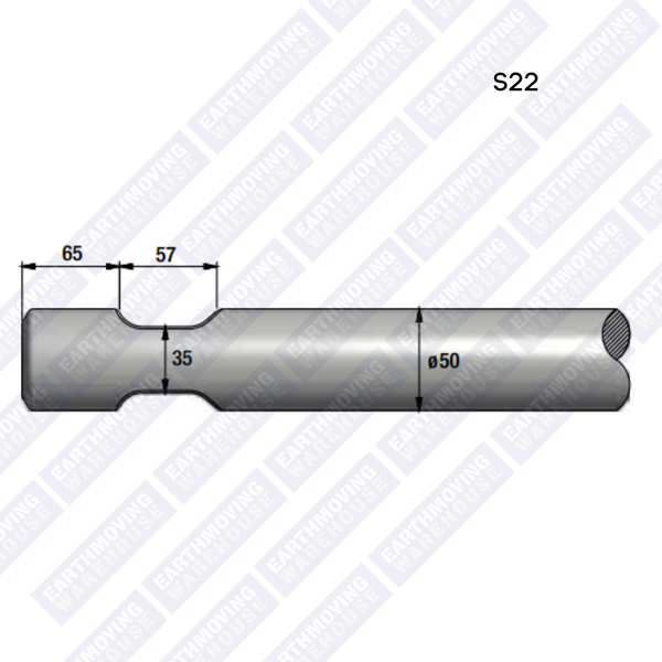 Chisel to Suit RAMMER S22 Rock Breaker