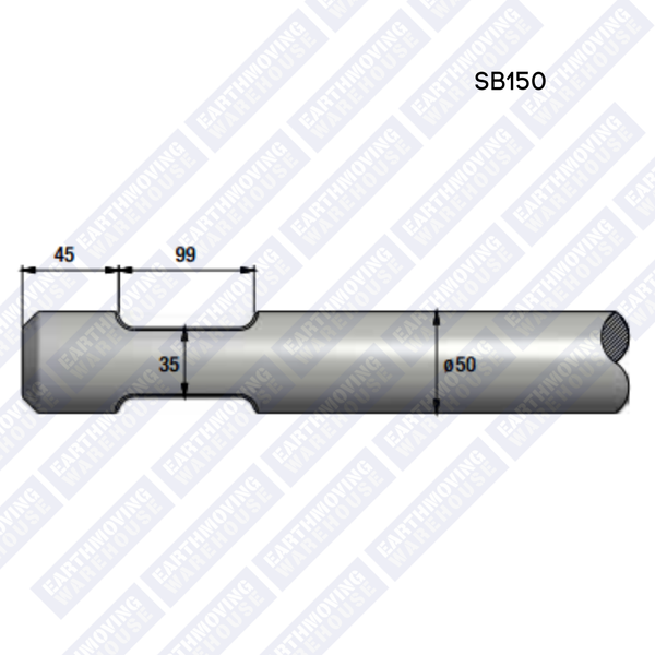 Chisel to Suit EPIROC SB150 Rock Breaker