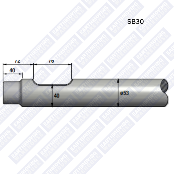 Chisel to Suit SOOSAN SB30 Rock Breaker