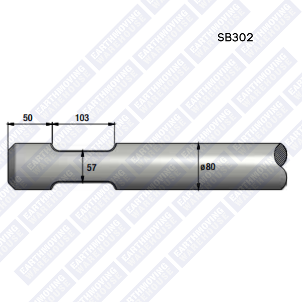 Chisel to Suit EPIROC SB302 Rock Breaker