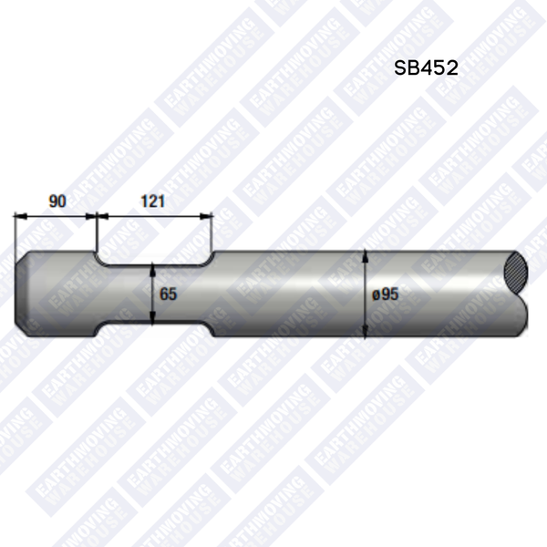 Chisel to Suit EPIROC SB452 Rock Breaker