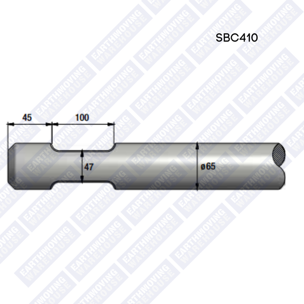 Chisel to Suit ATLAS COPCO SBC410 Rock Breaker