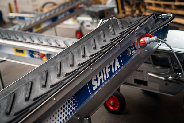Shifta Conveyor 400mm wide 4m long 240v