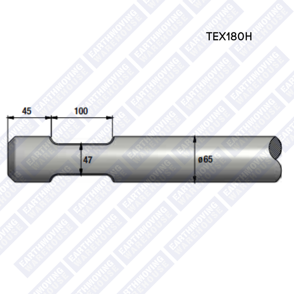 Chisel to Suit EPIROC TEX180H Rock Breaker