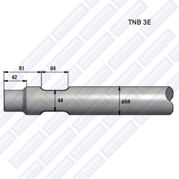 Chisel to Suit TOKU TNB-3E Rock Breaker