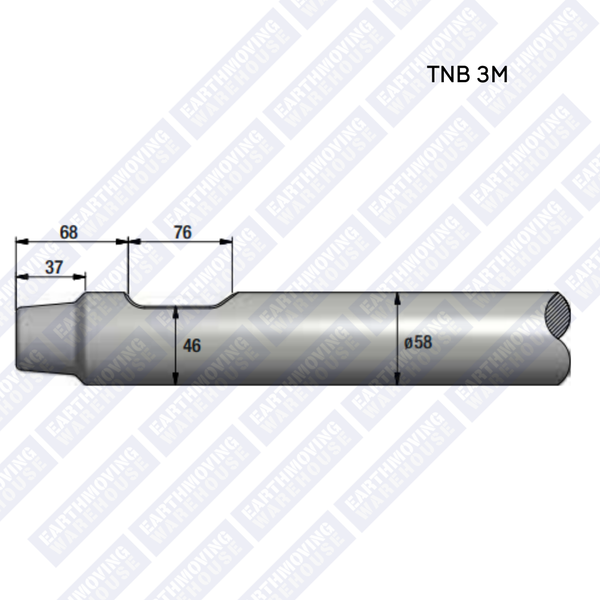 Chisel to Suit TOKU TNB-3M Rock Breaker