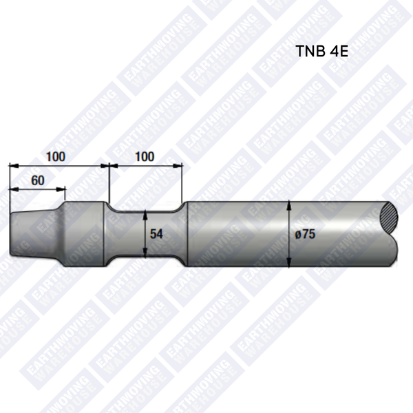 Chisel to Suit TOKU TNB-4E Rock Breaker