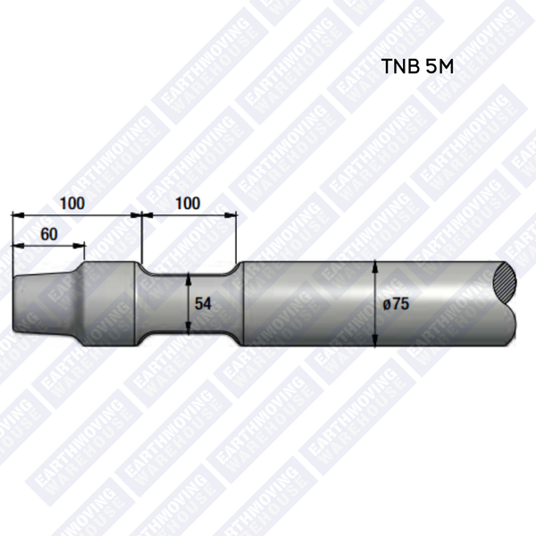 Chisel to Suit TOKU TNB-5M Rock Breaker