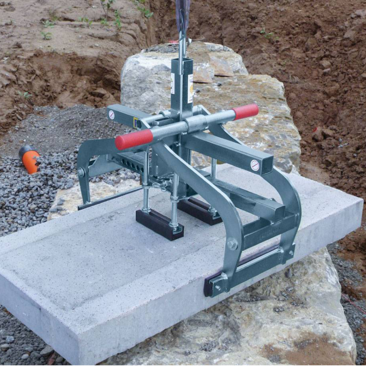 Probst TSZ-UNI Block Grab 800kg Capacity 50-600mm Grip Range