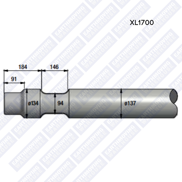 Chisel to Suit MONTABERT XL1700 Rock Breaker