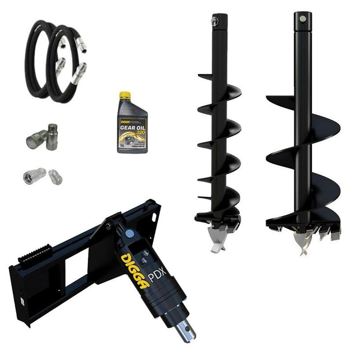 Digga PDX auger drive combo package tractor up to 60Hp Earthmoving Warehouse