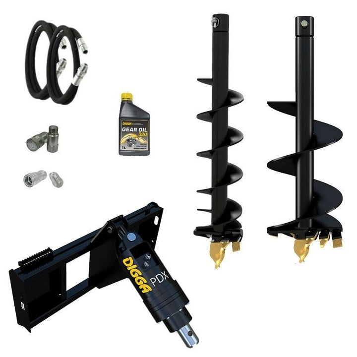 Digga PDX auger drive combo package tractor up to 60Hp Earthmoving Warehouse