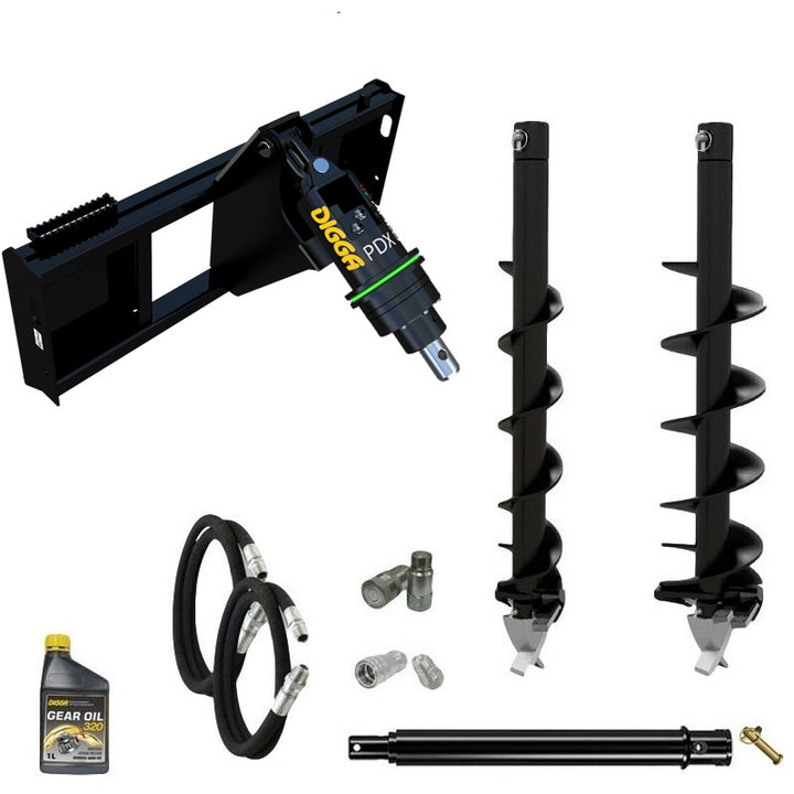 Digga PDXH HALO auger drive combo package for small skid steers Earthmoving Warehouse
