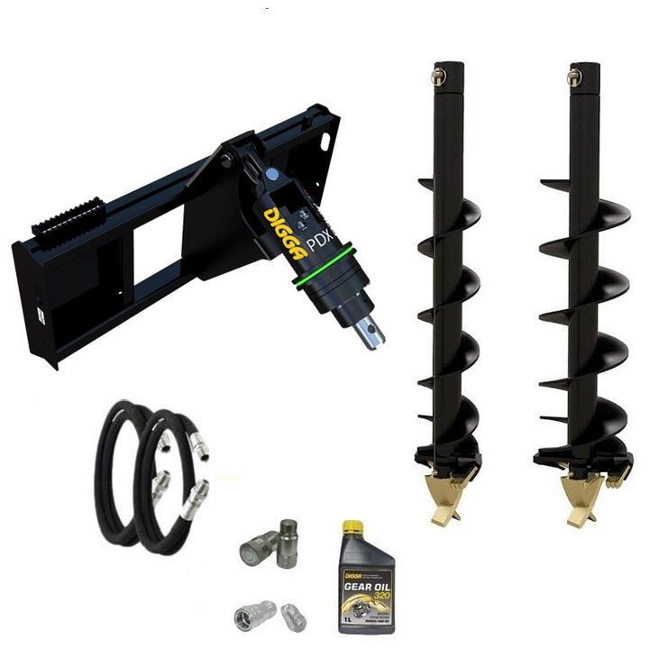 Digga PDXH HALO auger drive combo package for small skid steers Earthmoving Warehouse