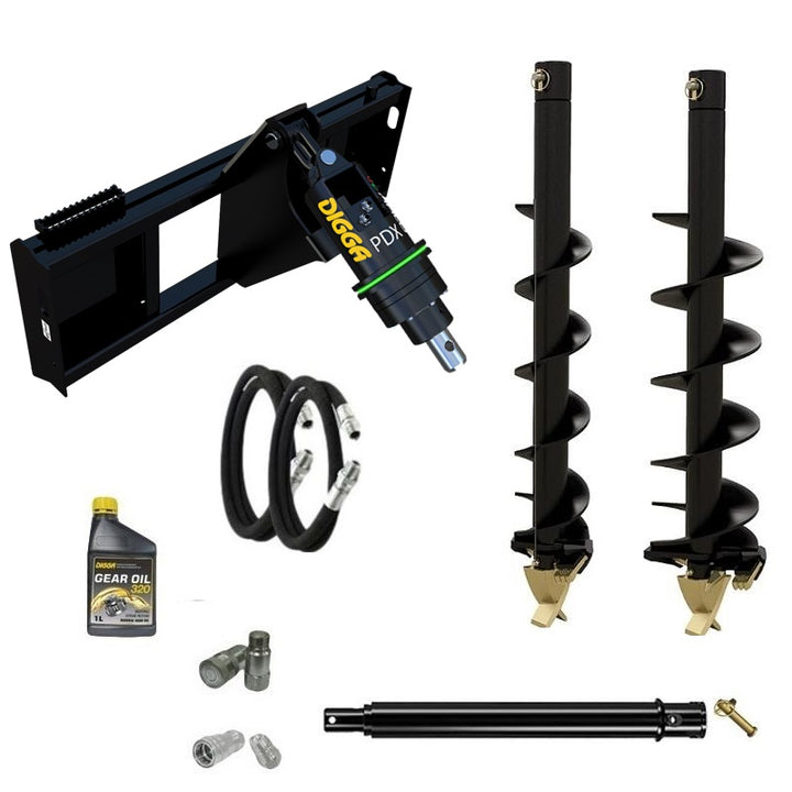Digga PDXH HALO auger drive combo package for small skid steers Earthmoving Warehouse