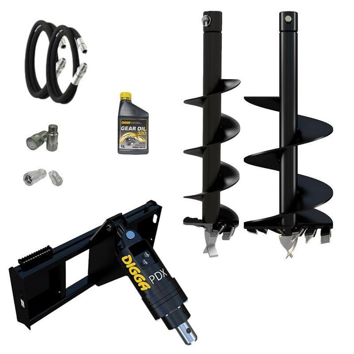 Digga PDX auger drive combo package tractor up to 60Hp Earthmoving Warehouse