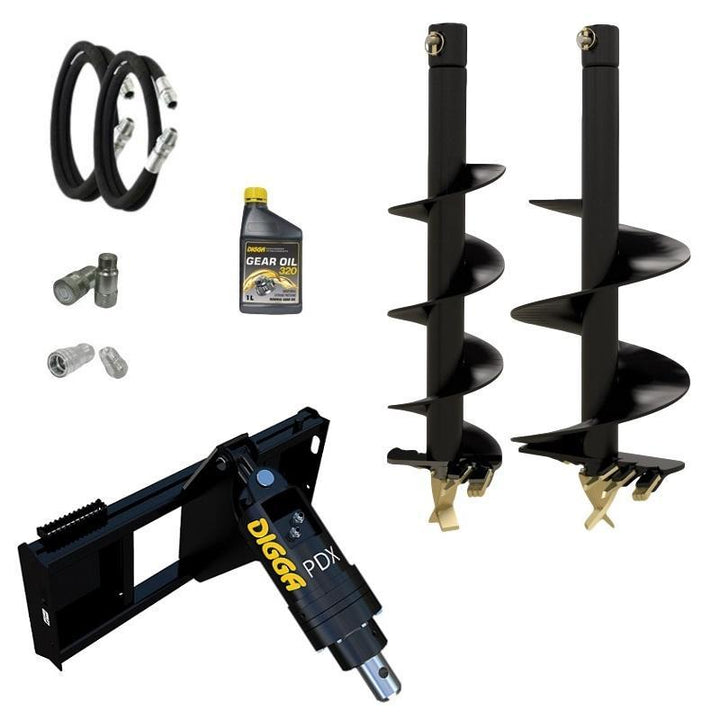 Digga PDX auger drive combo package tractor up to 60Hp Earthmoving Warehouse