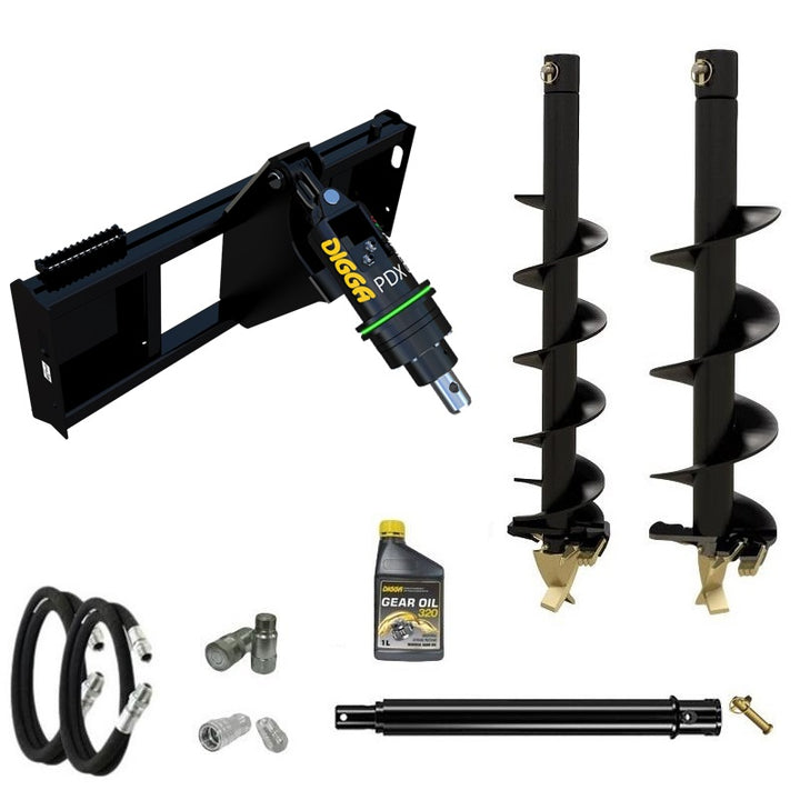 Digga PDXH HALO auger drive combo package for small skid steers Earthmoving Warehouse