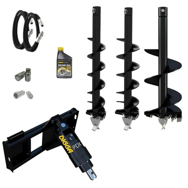 Digga PDX auger drive combo package tractor up to 60Hp Earthmoving Warehouse