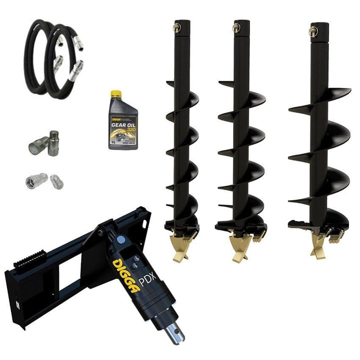 Digga PDX auger drive combo package tractor up to 60Hp Earthmoving Warehouse