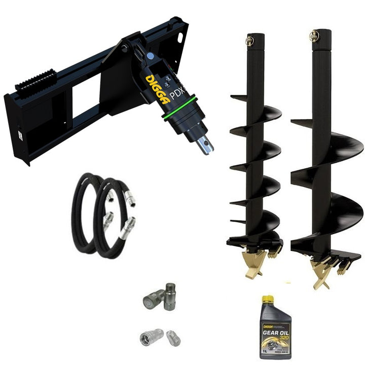 Digga PDXH HALO auger drive combo package for small skid steers Earthmoving Warehouse