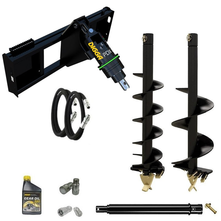 Digga PDXH HALO auger drive combo package for small skid steers Earthmoving Warehouse