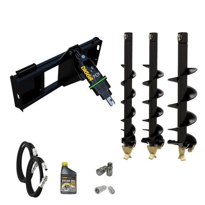 Digga PDXH HALO auger drive combo package for small skid steers Earthmoving Warehouse