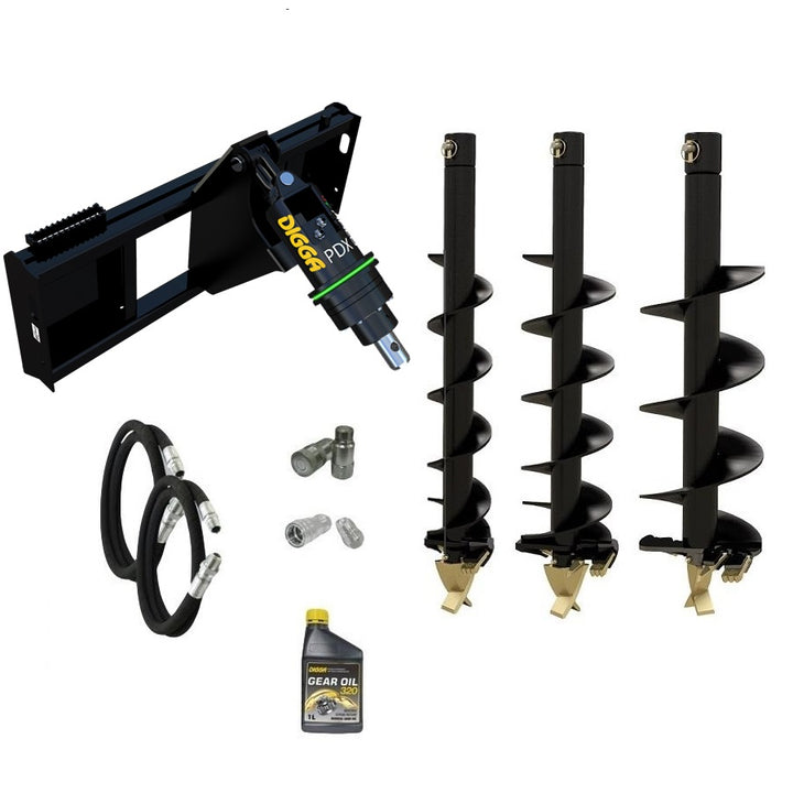 Digga PDXH HALO auger drive combo package for small skid steers Earthmoving Warehouse