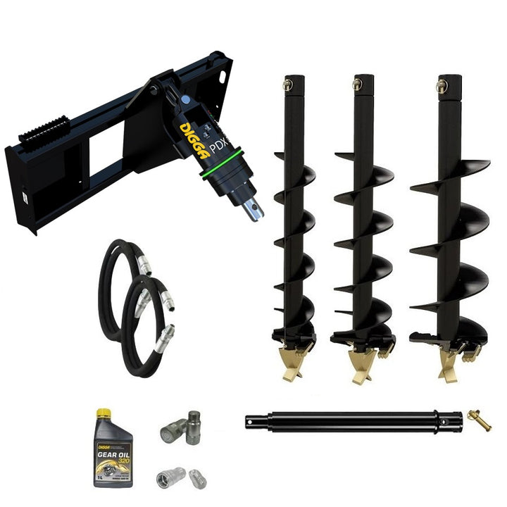 Digga PDXH HALO auger drive combo package for small skid steers Earthmoving Warehouse