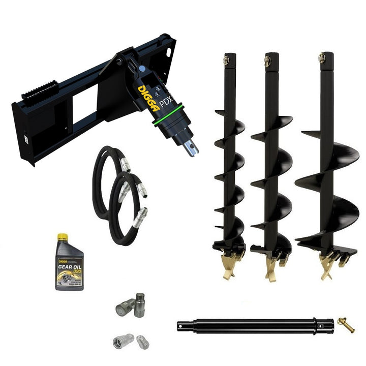 Digga PDXH HALO auger drive combo package for small skid steers Earthmoving Warehouse