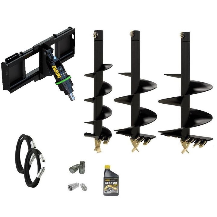 Digga PDXH HALO auger drive combo package for small skid steers Earthmoving Warehouse