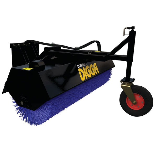 Angle Broom - Manual Pivot Skid Steer Loader (3 Point Linkage)