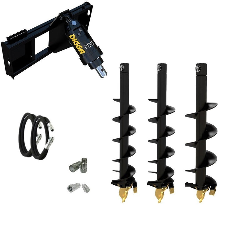 Digga PDD auger drive combo package tractor up to 30Hp Earthmoving Warehouse