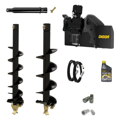 Digga ML auger drive combo package mini loader Earthmoving Warehouse