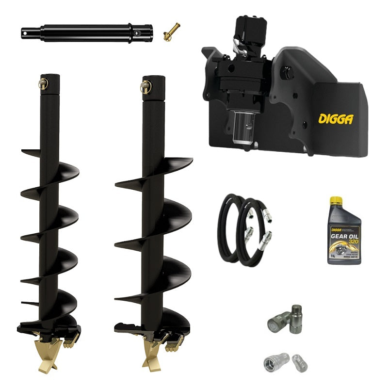 Digga ML auger drive combo package mini loader Earthmoving Warehouse