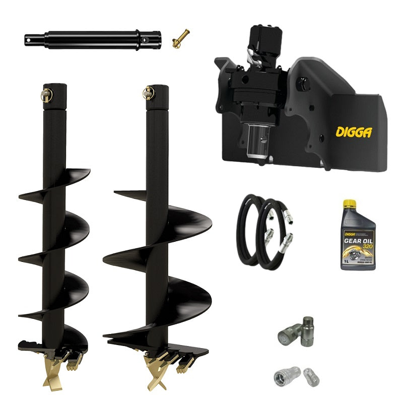 Digga ML auger drive combo package mini loader Earthmoving Warehouse