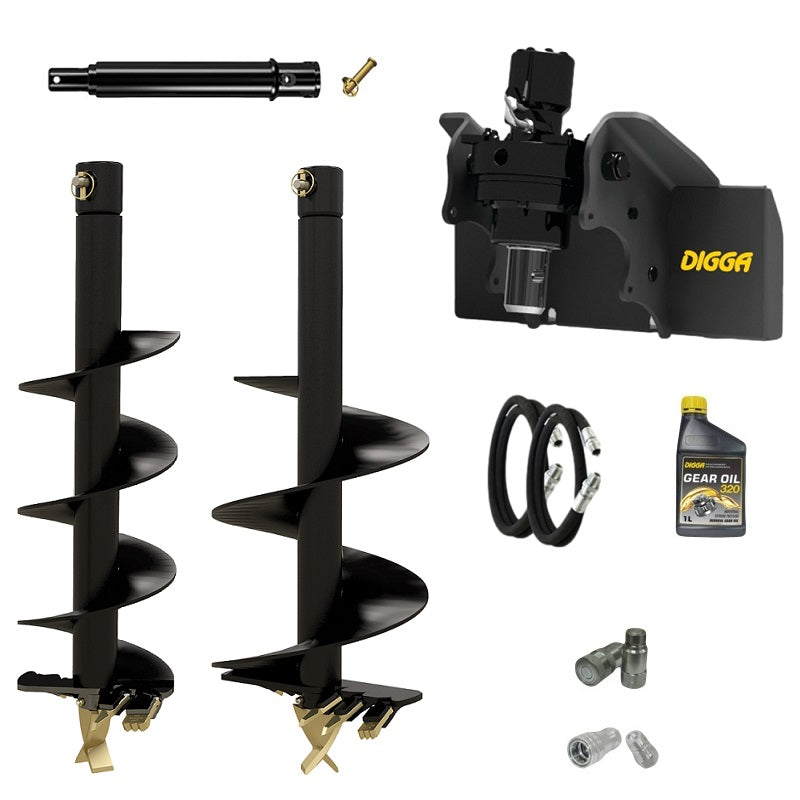Digga ML auger drive combo package mini loader Earthmoving Warehouse
