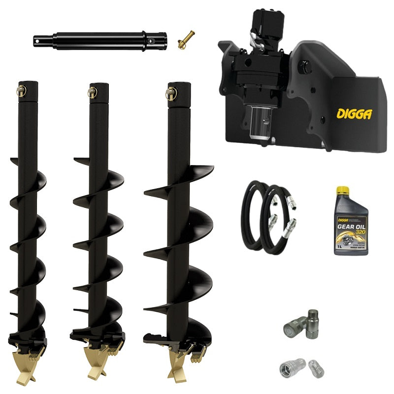 Digga ML auger drive combo package mini loader Earthmoving Warehouse
