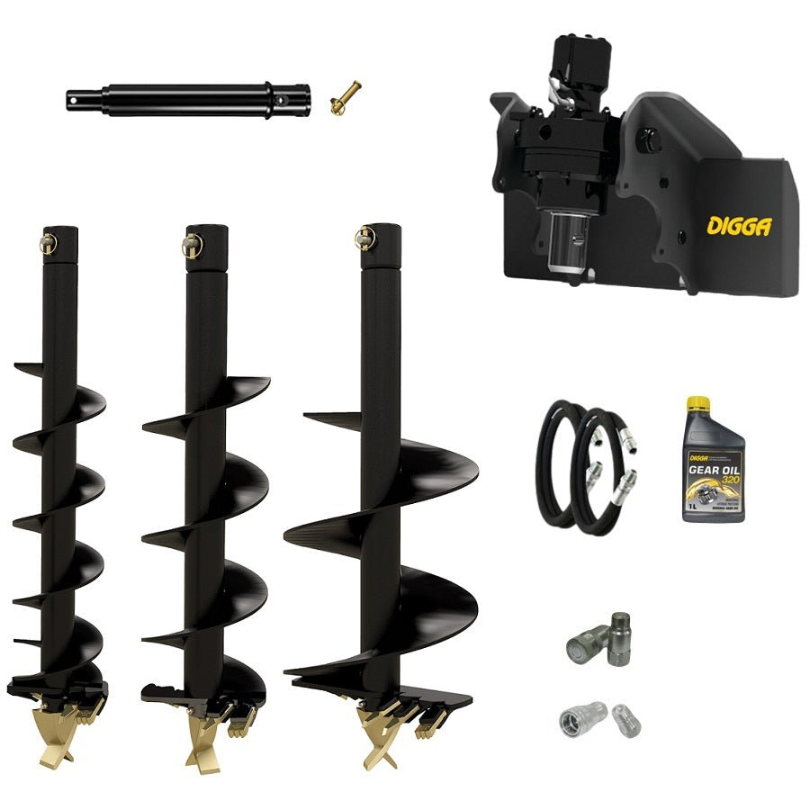 Digga ML auger drive combo package mini loader Earthmoving Warehouse