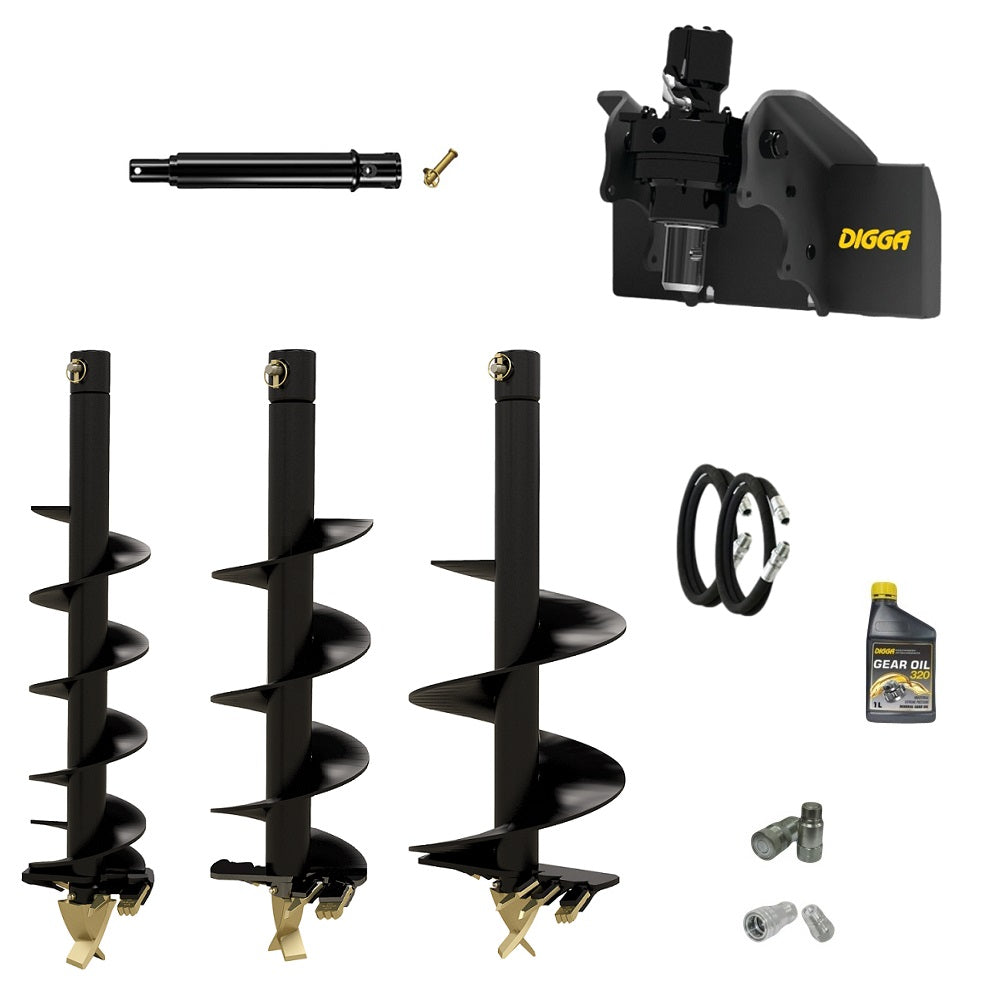 Digga ML auger drive combo package mini loader Earthmoving Warehouse