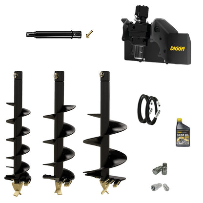 Digga ML auger drive combo package mini loader Earthmoving Warehouse