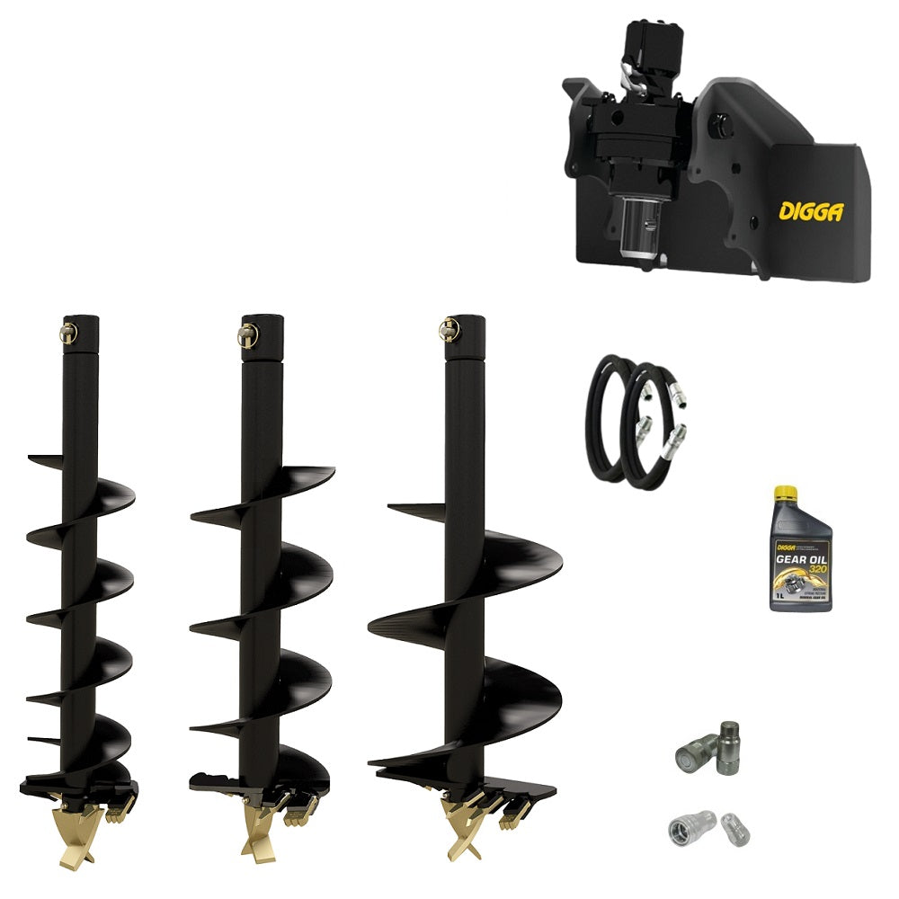 Digga ML auger drive combo package mini loader Earthmoving Warehouse