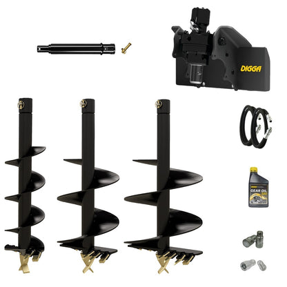 Digga ML auger drive combo package mini loader Earthmoving Warehouse