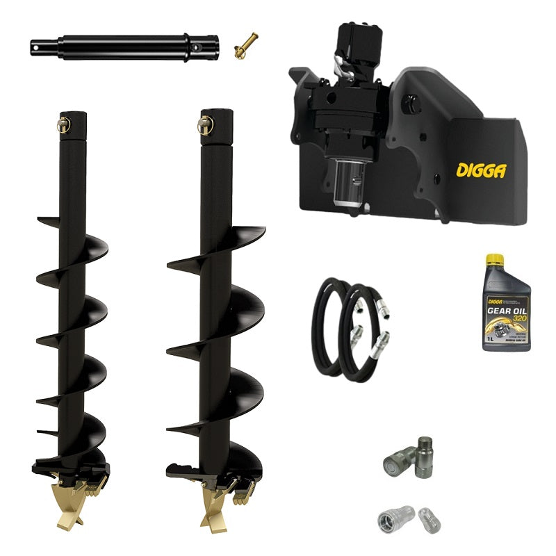 Digga ML auger drive combo package mini loader Earthmoving Warehouse