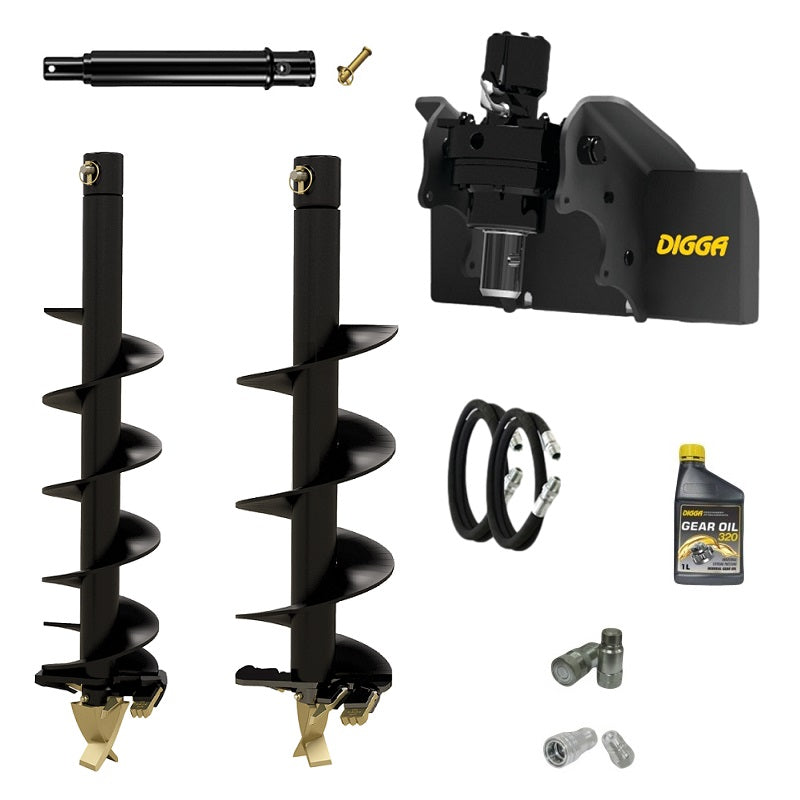 Digga ML auger drive combo package mini loader Earthmoving Warehouse